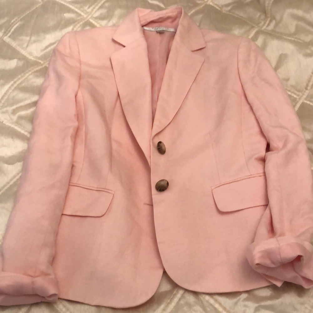 Pink blazer